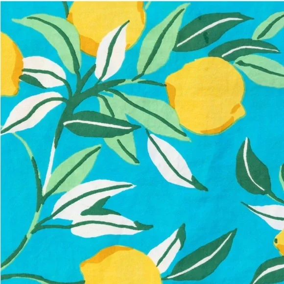 Printfresh Anthropologie Lemon Zest Cropped Pajama Pants - Picture 3 of 10